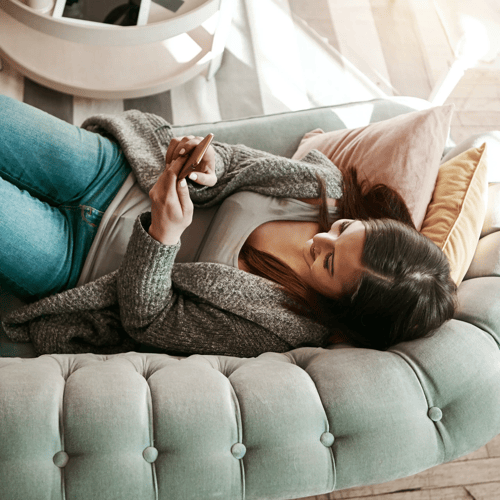 women on phone